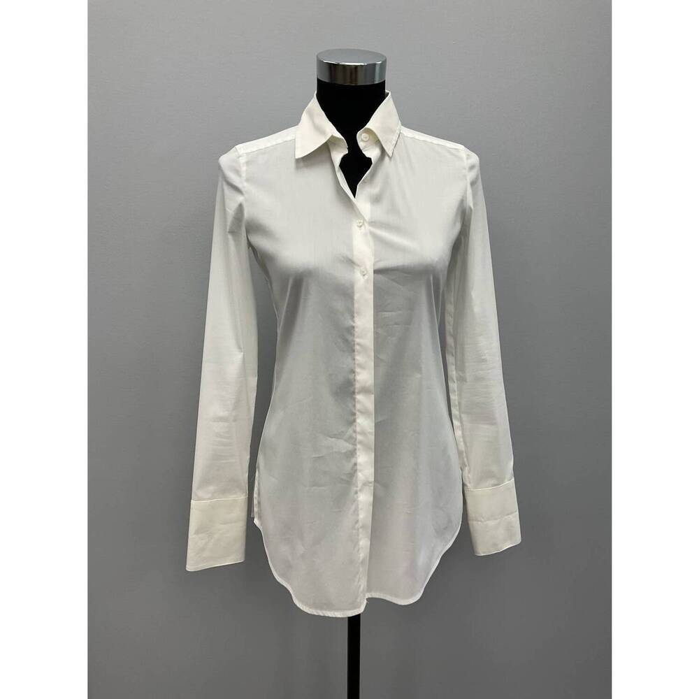 NEW JORDAN LOUIS savile cotton stretch shirt in white